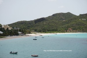 Airport from Eden Rock in St. Barts