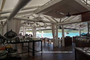 Eden Rock Sand Bar Breakfast St. Barts