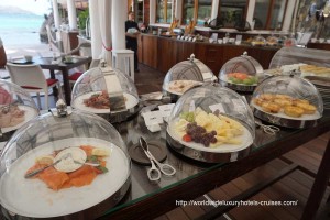 Eden Rock Sand Bar Breakfast St. Barts