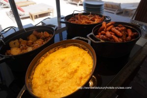 Eden Rock Sand Bar Breakfast St. Barts