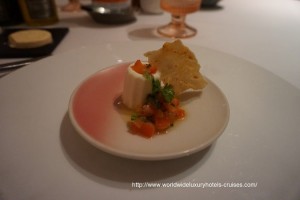Cheval Blanc St. Barts - Dinner Izumi Ogawa Vision Travel
