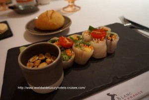 Cheval Blanc St. Barts - Dinner Izumi Ogawa Vision Travel
