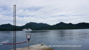 Paul Gauguin Cruises Tahiti & Society Islands Luxury Travel Virtuoso Izumi Ogawa Trip agent vacation advisor Vision French Polynesia Cruise ship boat huahine