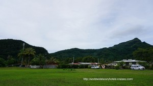 Paul Gauguin Cruises Tahiti & Society Islands Luxury Travel Virtuoso Izumi Ogawa Trip agent vacation advisor Vision French Polynesia Cruise ship boat huahine