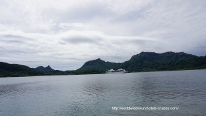 Paul Gauguin Cruises Tahiti & Society Islands Luxury Travel Virtuoso Izumi Ogawa Trip agent vacation advisor Vision French Polynesia Cruise ship boat huahine