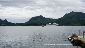Paul Gauguin Cruises Tahiti & Society Islands Luxury Travel Virtuoso Izumi Ogawa Trip agent vacation advisor Vision French Polynesia Cruise ship boat huahine