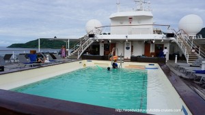 Paul Gauguin Cruises Tahiti & Society Islands Luxury Travel Virtuoso Izumi Ogawa Trip agent vacation advisor Vision French Polynesia Cruise ship boat huahine