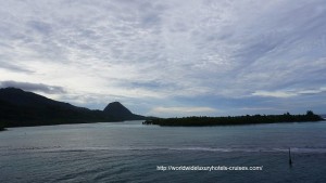 Paul Gauguin Cruises Tahiti & Society Islands Luxury Travel Virtuoso Izumi Ogawa Trip agent vacation advisor Vision French Polynesia Cruise ship boat huahine
