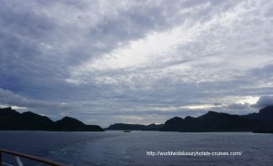 Paul Gauguin Cruises Tahiti & Society Islands Luxury Travel Virtuoso Izumi Ogawa Trip agent vacation advisor Vision French Polynesia Cruise ship boat huahine