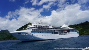 Paul Gauguin Cruises Tahiti & Society Islands Luxury Travel Virtuoso Izumi Ogawa Trip agent vacation advisor Vision French Polynesia Cruise ship boat