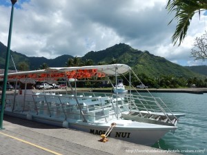 Paul Gauguin Cruises Tahiti & Society Islands Luxury Travel Virtuoso Izumi Ogawa Trip agent vacation advisor Vision French Polynesia Cruise ship boat ocean water sand beach Moorea shark stingray
