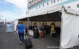 Paul Gauguin Cruises Tahiti & Society Islands Luxury Travel Virtuoso Izumi Ogawa Trip agent vacation advisor Vision French Polynesia Cruise ship boat Bora Bora ocean water sand beach Moorea