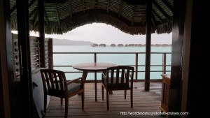 Four Seasons Resort overwater bungalow snorkel room bath bed Tahiti Society Islands Luxury Travel Virtuoso Izumi Ogawa Trip agent vacation advisor Vision French Polynesia Cruise ship boat Bora Bora ocean water sand beach