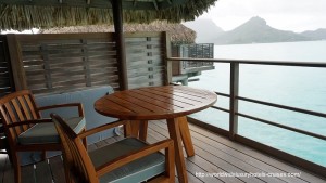 Four Seasons Resort overwater bungalow snorkel room bath bed Tahiti Society Islands Luxury Travel Virtuoso Izumi Ogawa Trip agent vacation advisor Vision French Polynesia Cruise ship boat Bora Bora ocean water sand beach