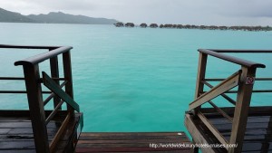 Four Seasons Resort overwater bungalow snorkel room bath bed Tahiti Society Islands Luxury Travel Virtuoso Izumi Ogawa Trip agent vacation advisor Vision French Polynesia Cruise ship boat Bora Bora ocean water sand beach