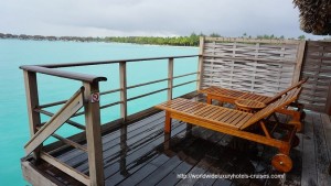 Four Seasons Resort overwater bungalow snorkel room bath bed Tahiti Society Islands Luxury Travel Virtuoso Izumi Ogawa Trip agent vacation advisor Vision French Polynesia Cruise ship boat Bora Bora ocean water sand beach