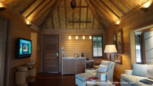 Four Seasons Resort overwater bungalow snorkel room bath bed Tahiti Society Islands Luxury Travel Virtuoso Izumi Ogawa Trip agent vacation advisor Vision French Polynesia Cruise ship boat Bora Bora ocean water sand beach