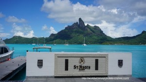St. Regis Resort Bora Bora overwater bungalow snorkel room bath bed Tahiti Society Islands Luxury Travel Virtuoso Izumi Ogawa Trip agent vacation advisor Vision French Polynesia Cruise ship boat ocean water sand beach