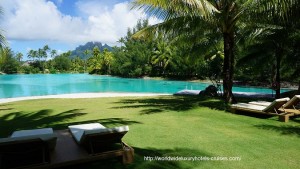 St. Regis Resort Bora Bora overwater bungalow snorkel room bath bed Tahiti Society Islands Luxury Travel Virtuoso Izumi Ogawa Trip agent vacation advisor Vision French Polynesia Cruise ship boat ocean water sand beach