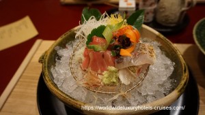 Bettei Senjuan Tokyo Luxury Travel Japan Izumi Ogawa Trip Vision Gunma relais chateaux ryokan onsen agent vacation advisor food breakfast dinner kaiseki