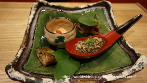Bettei Senjuan Tokyo Luxury Travel Japan Izumi Ogawa Trip Vision Gunma relais chateaux ryokan onsen agent vacation advisor food breakfast dinner kaiseki