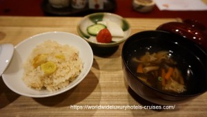 Bettei Senjuan Tokyo Luxury Travel Japan Izumi Ogawa Trip Vision Gunma relais chateaux ryokan onsen agent vacation advisor food breakfast dinner kaiseki